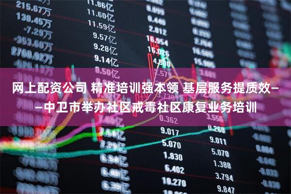 网上配资公司 精准培训强本领 基层服务提质效——中卫市举办社区戒毒社区康复业务培训